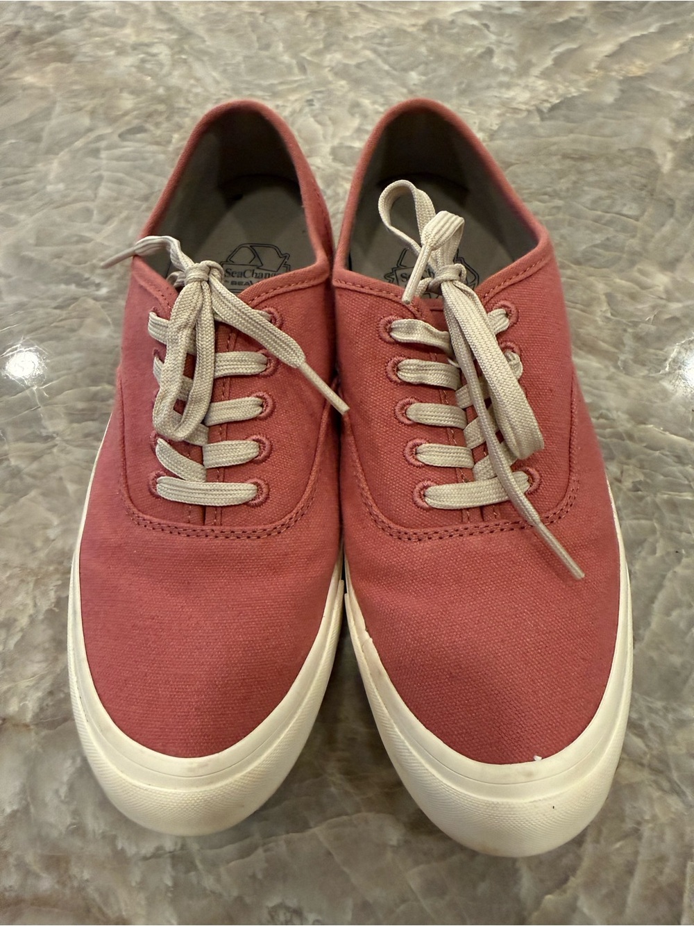 SeaVees Legend SeaChange Sneakers Red Clay Women’s Size 7